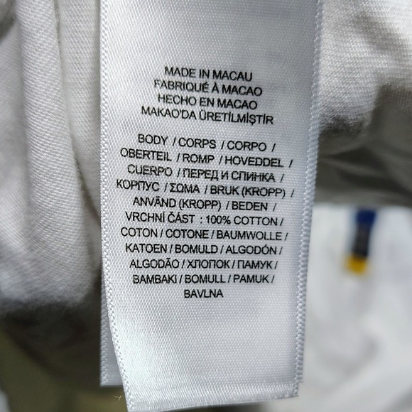 Polo Ralph Lauren Men's White Explorer Polo Bear Graphic Jersey T-Shirt XLT - Picture 6 of 9